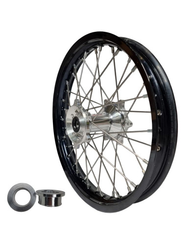 Rex wheels (excel) комплектное заднее колесо rex 19 cali 19-2,15 черная 25mm/srebrne спицы yamaha yz/yzf 250/450 '09-'23