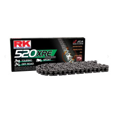 Rk цепь приводная 520xre-114 (xw-ring) заклепка (clf) в наборе стандартная (объем: do 800 ccm) (36,5 kn)