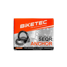 Biketec seqr защитный крепеж (якорь) 132×69 мм, 3 ключа, скоба 15×75 мм (анкерные болты в комплекте)