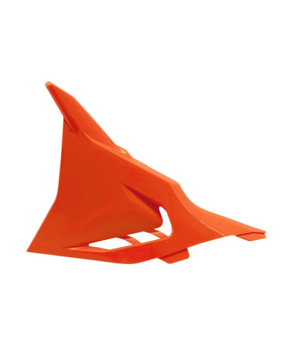 Racetech (rtech) захист повітряного фільтра ліва ktm sx 125/250/300, sxf 250/350/450 '23-'24, xc/xc-f 125/250/300/350/450 '23-'24, exc/exc-f/xc/xcf-w 125/250/300/350/450 '24, колір помаранчевий