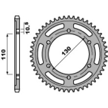 Pbr задняя звезда 4385 44 c45 suzuki gsxs 1000 15-16 (jtr1876.44)