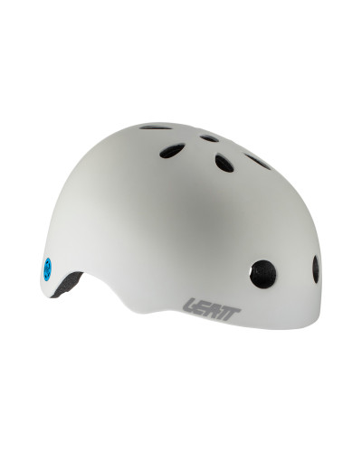 Leatt велосипедний шолом mtb urban 1.0 v22 helmet steel білий колір розмір m/l (55-59 cm)
