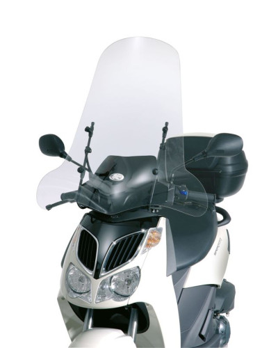 Kappa скло aprilia sportcity 125/200/250 '04–08, honda dylan 125/150 '02–07, yamaha cignus x '04–15, neos 50 '08–21, 74 x 67 см прозоре