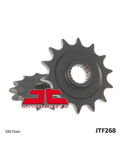 Jt передняя звезда 333 13 honda cr 125 '86 (33313jt) (цепь 520)