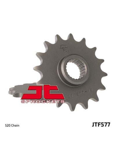 Jt передняя звезда 441 16 yamaha xt 600 '89-'98, xtz 660 '91-'98 (44116jt) (цепь 520)