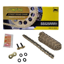 Sunstar цепь приводная 525rrr1-118g (525zvmxg) do 1100 ccm (xw ring) золотая (525rrr1118g) - ss525rtg1-118g - made in japan -