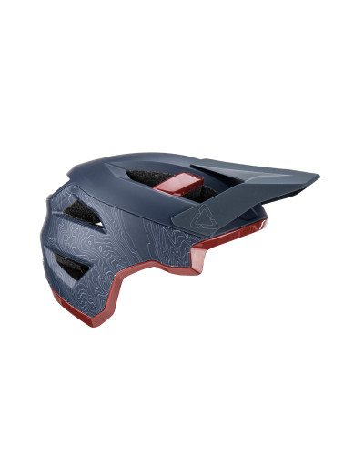 Leatt велосипедний шолом mtb allmtn 3.0 v23 helmet shadow темно-синій колір/бордовий розмір s (51-55 cm)