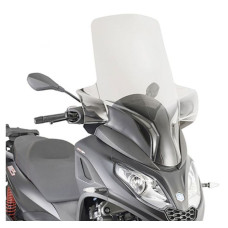 Kappa скло piaggio mp3 300 hpe '19–'21 84 × 69 см прозоре