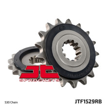 Jt передня зірка 2077 17  kawasaki zrx 1100/1200 '97-06 (207717jtrb) (ланцюг 530)