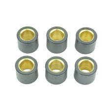 Athena ролики вариатора 6 шт. 19x17 mm 15.5 gr aprilia sr 125/150, derbi boulevard 125/150/200, gilera dna/runner 125/180/200, piaggio x8/x9/zip 125/180/20