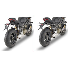 Kappa каркас под сумки (кофры) боковые крепления быстрого монтажа remove-x ducati streetfighter v4 1100 '20-'22