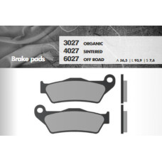 Brenta тормозные колодки kh181 (золотые) от road brembo перед ktm sx/exc (ft 6027)