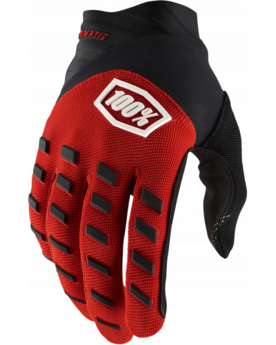 100% рукавиці cross/enduro airmatic red/black колір червоний/чорний розмір xl