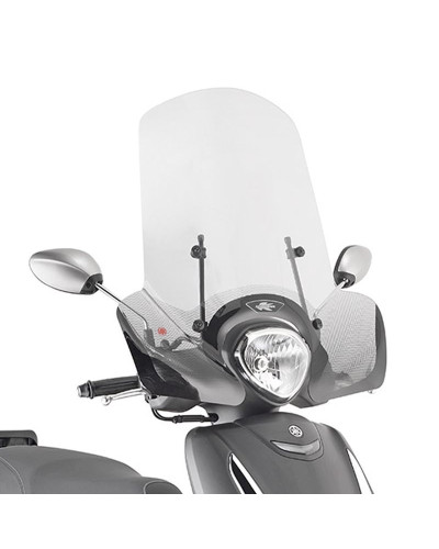 Kappa скло yamaha d'elight 125 '21, 49,5 x 65,5 см прозоре - потрібне кріплення a2154ak