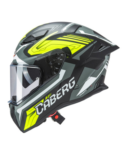 Caberg інтегральний шолом model drift evo ii jarama колір чорний/сірий/жовтий fluo mat розмір l (pinlock у комплекті)