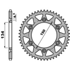 Pbr задняя звезда 489 46 c45 kawasaki kx/kxf (цепь 520)