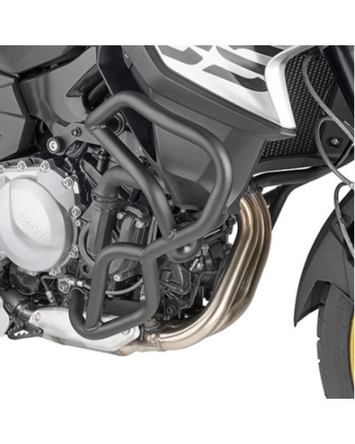 Kappa дуги захисту двигуна bmw f 750/850gs '17-21, чорні
