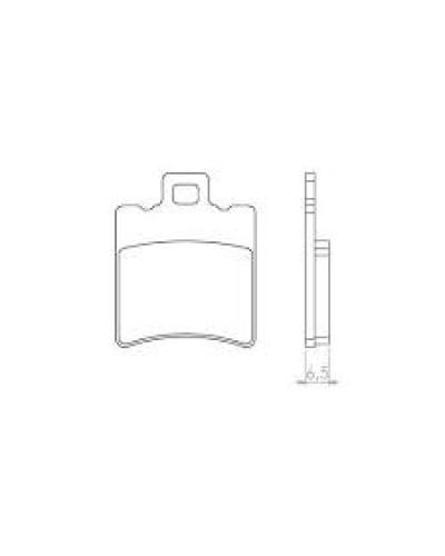 Brenta тормозные колодки kh193 (золотые) (ft 4010)