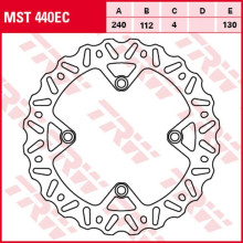 Trw zf тормозной диск зад husqvarna cr/wr 125, te/tc/txc 250, te 310/449/511, txc 511 '11-'13, te 610 '05-'10, te 630 '20
