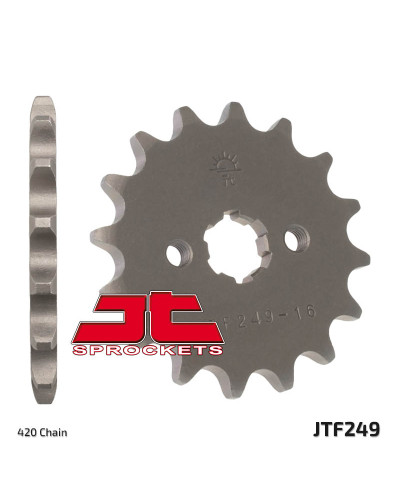 Jt передняя звезда 270 13 suzuki drz 110 '03-'05, honda anf (27013jt) (цепь 420)