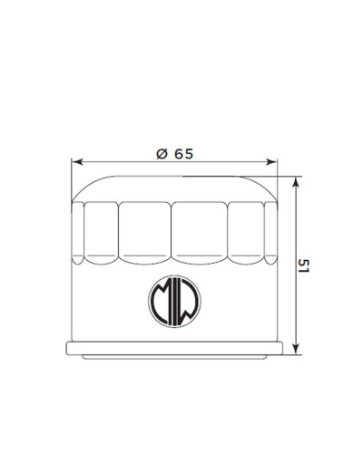 Miw (meiwa) масляный фильтр bmw g 310 r/gs '17-'22 (oem: 11428562889)