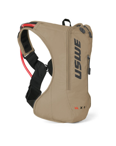 Uswe camel bag outlander 9 sand, цвет желтый, для мото/велосипеда, объем жидкости 3л (рюкзак 9л).