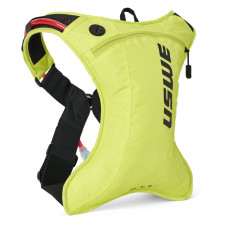 Uswe camel bag outlander 2 crazy yellow цвет желтый fluo moto/rower объем 1,5l жидкости (2l рюкзак)