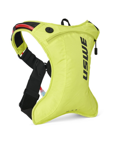 Uswe camel bag outlander 2 crazy yellow цвет желтый fluo moto/rower объем 1,5l жидкости (2l рюкзак)
