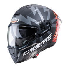 Caberg  інтегральний шолом model drift evo storm matt black/red fluo/orange fluo колір чорний mat червоний fluo/помаранчевий fluo розмір s (pinlock у комплекті)