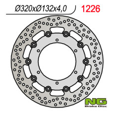 Ng тормозной диск перед yamaha xt660 x '04-'16 320 mm (320x132x4) (плавающая)(6x8,50mm)