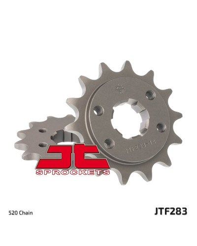 Jt передняя звезда 283 14 honda vt 250 '83-'88 (28314jt) (цепь 520)
