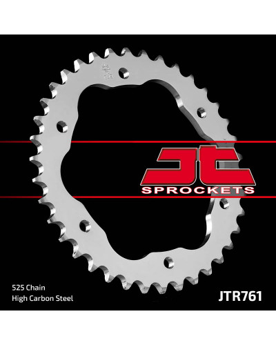 Jt задня зірка 4522 41 ducati monster 1200/s '14-18, panigale 1103 '18 (адаптер jta760b  jta770b) (452241jt) (ланцюг 525)