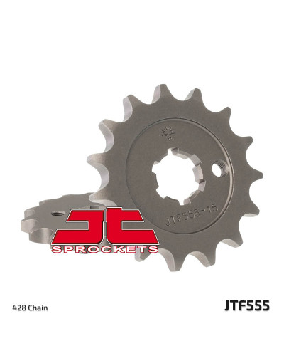 Jt передня зірка 555 14 yamaha dt 80 lc1/lc2 '83-'95, tzr 80 '92-'95 (55514jt) (ланцюг 428)