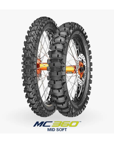 Metzeler комплект шин (2900700/24) 140/80-18 mc360 mid soft 70m tt m/c mst зад dot 2024 + (2900600/24) 990/90-21 mc360 mid soft 54m tt m/c mst перед dot 2024 + футболка enduro l