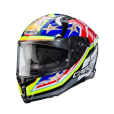 Caberg інтегральний шолом avalon x truck колір чорний/жовтий fluo/червоний fluo/синій розмір l