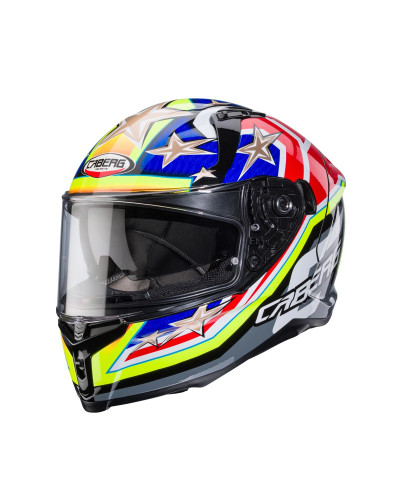 Caberg інтегральний шолом avalon x truck колір чорний/жовтий fluo/червоний fluo/синій розмір l