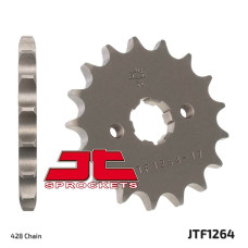 Jt передня зірка 2037 15 honda cbr 125 '04-'17, xlr 125 '98-'01, cb 125f '15-'16 (203715jt) (ланцюг 428)