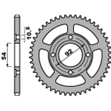 Pbr задняя звезда 4432 45 f yamaha tzr 50 rr/x-power '03-'09 (jtr1078.45) (цепь 420) (std.-2)