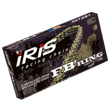 Iris ланцюг привідний 530 fb-124 (124-звено) fb-ring (открытый + заклёпка) золотий (do 1400ccm) (43,0kn)