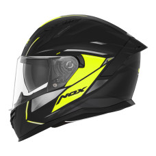 Nox  інтегральний шолом (full face)  n401 xeno колір чорний/жовтий fluo mat розмір xl