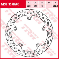 Trw zf гальмівний диск перед bmw s 1000r '09-, s 1000rr '09-'18, s 1000xr '15-'19, r 1100s '01-'05, r 1150r/rs/rt '00-'06, k 1200gt/lt/rs '99-'09, k 1200s '05-'09, k 1300r/s '09-'1