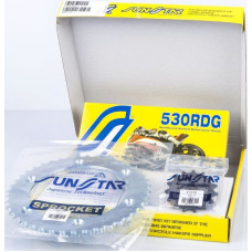Sunstar комплект приводной honda cbr 900rr '92-95 стандарт (16/42/108) (do 1000cc) (sun52216/sun1-5485-42/ss530rdg-108n)