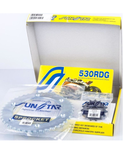 Sunstar комплект приводной honda cbr 900rr '92-95 стандарт (16/42/108) (do 1000cc) (sun52216/sun1-5485-42/ss530rdg-108n)