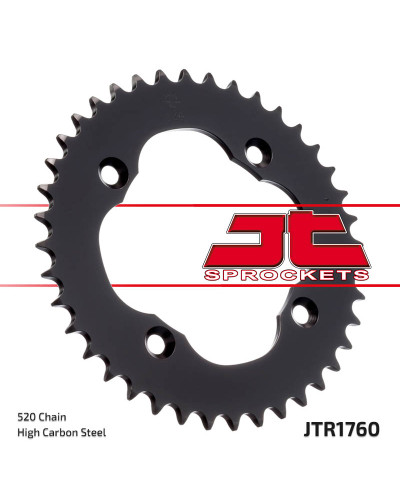 Jt задня зірка 4509 36 suzuki ltr 450 '06-'10 (450936jt) (ланцюг 520)