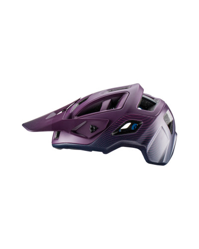 Велосипедный шлем leatt mtb allmtn 3.0 v22 helmet dusk цвет фиолетовый/темно-синий размер l (59-63 cm)