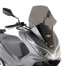 Kappa скло honda pcx 125 (2018–2019) 60,5 × 43,5 см затемнене — потрібне кріплення d1163kitk