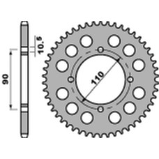 Pbr задняя звезда 901 35 f yamaha xs 400 '82-'88 (jtr840,35) (цепь 530) (std.-3)