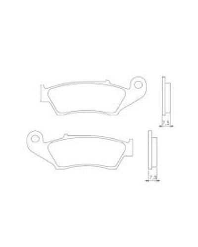 Brenta тормозные колодки kh185 (золотые) (ft 4050)