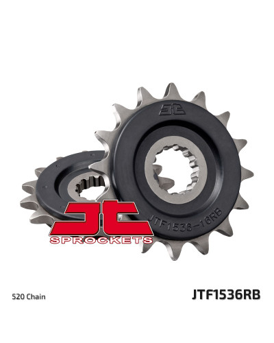 Jt передня зірка 585 16  kawasaki zx-6r/rr '07-17, yamaha xtz 750 '90-'98 (58516jtrb) (ланцюг 520) -  jtf1536.16