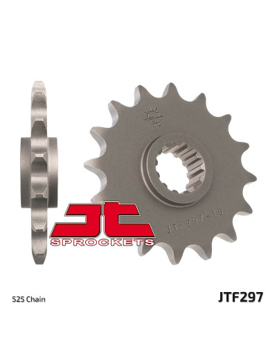 Jt передня зірка 2041 15 honda cb 500 '94-'03, cbf 500 '04-'08 (jtf297.15)* (ланцюг 525)